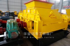 時(shí)產(chǎn)150-300噸對(duì)輥破碎機(jī)價(jià)位大概是多少？油電兩用嗎？